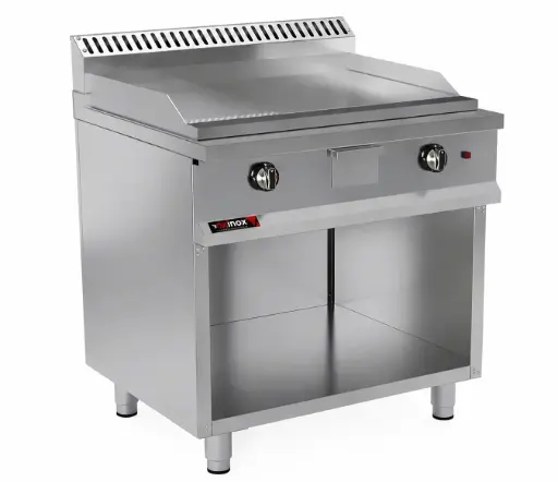 [OC70GG-80 1/3R] Gas grill double zone  1/3 ribbed & 2/3 smooth cooking plate
Dims: 800x700x850 mm