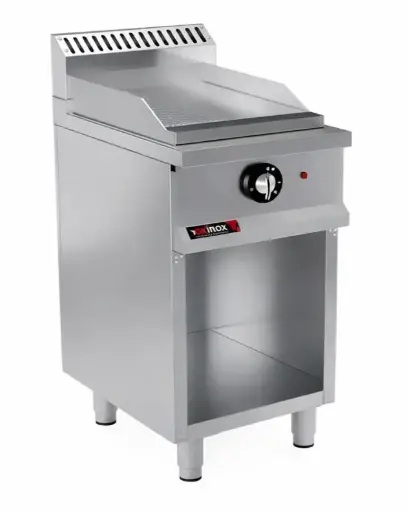 [Oxinox model OC70GG-40SC] Gas grill single zone smooth cooking plate-chrome plated