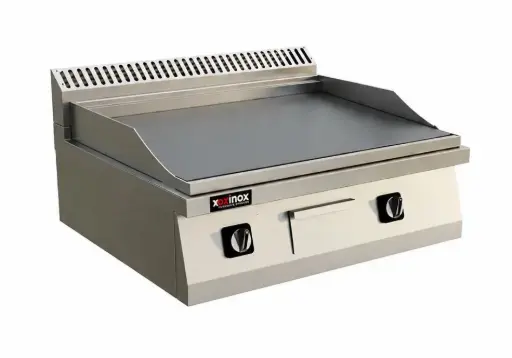 [Oxinox model OC70EG-60SCT] Electric grill double zone smooth cooking plate
Dims: 600x700x250 mm