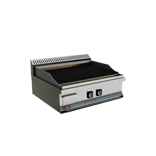 [Oxinox model OC70LS-80CT] Lava Stone Grill - Counter Top