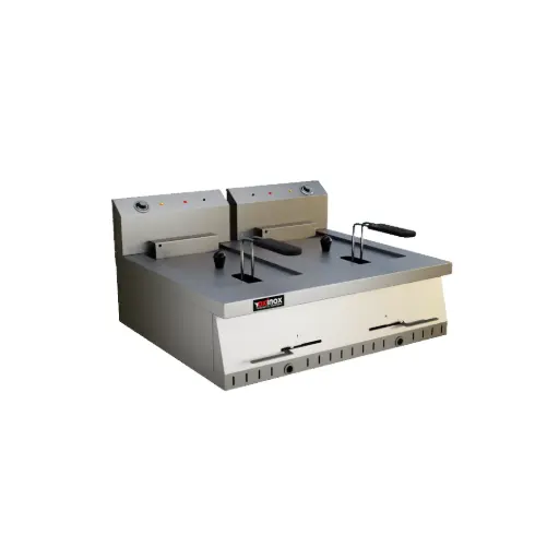 [Oxinox model OC70EFF-80DCT18] Electric Double tank deep fat fryer
