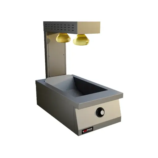 [Oxinox model OC70ECS-40SCT] Dump Station -Chip Scuttle heating 1xGN1/1