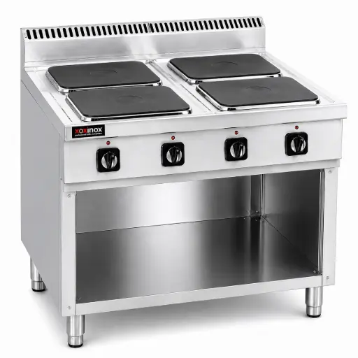 [OC90EC-80S] Electric cooker 4 square hot plate
Dims: 800x900x850 mm