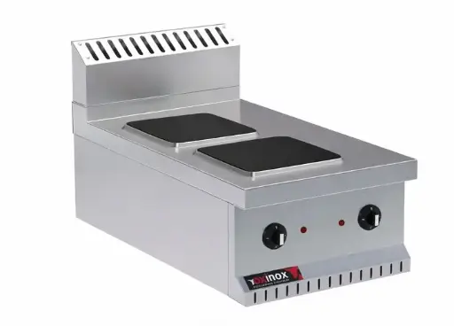 [OC90EC-40SCT] Electric cooker 2 square hot plate
Dims: 400x900x250 mm