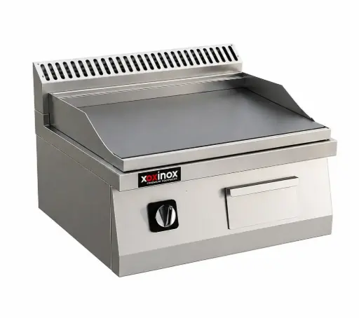 [OC90GG-40RCT] Gas grill single zone ribbed cooking plate
Dims: 400x900x250 mm