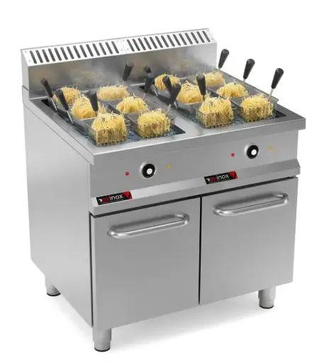 [OC90EPC-80D] Electric Double tank pasta cooker
Dims: 800x900x850 mm