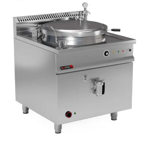 [OC90GBP-150I] Gas  Indirect Heated Boiling Pan 150 L
Dims: 900x900x850 mm