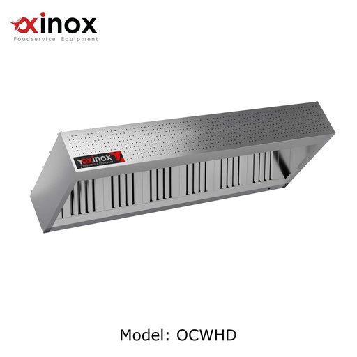 [OCWHD/110-2m] Wall Mounted Exhaust Hoods-Double Skin 110